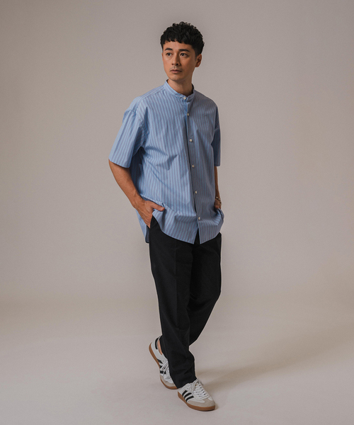 EDIFICE（エディフィス）の「”接触冷感＆撥水機能”クールドッツ 1プリーツ ウエストマジック スラックス（スラックス・メンズ・ダークブルー/ブラック/ブラック系その他/ネイビー・SMALL/MEDIUM/LARGE/X-LARGE）」の15枚目の写真