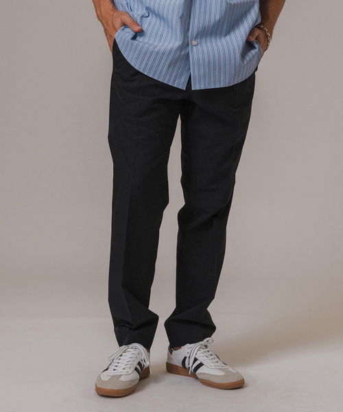 EDIFICE（エディフィス）の「”接触冷感＆撥水機能”クールドッツ 1プリーツ ウエストマジック スラックス（スラックス・メンズ・ダークブルー/ブラック/ブラック系その他/ネイビー・SMALL/MEDIUM/LARGE/X-LARGE）」の8枚目の写真