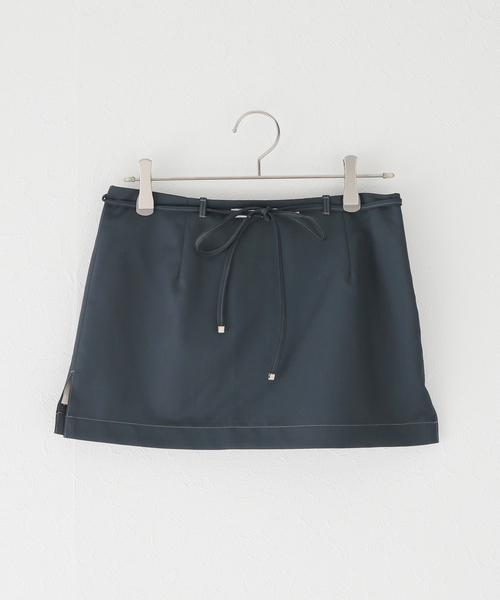 SCULPTOR（スカルプター）の「【SCULPTOR/スカルプター】 Go To Mini Skirt：ミニスカート（スカート・レディース・ネイビー・X-SMALL/SMALL）」の11枚目の写真