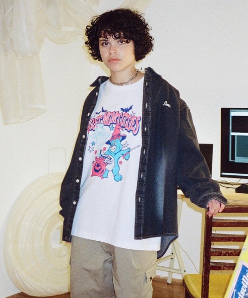 LMCの「【UNISEX】LMC／WITCH BEAR T 2114078（Tシャツ/カットソー・メンズ・ホワイト・SMALL/MEDIUM/LARGE）」の2枚目の写真