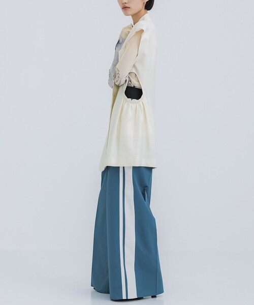 STUDIOUS(ステュディオス)の「【STUDIOUS/ステュディオス】ワイドレッグトラックパンツ(その他パンツ・レディース・ネイビー/ダークグレー/ブルー・1/2)」の14枚目の写真