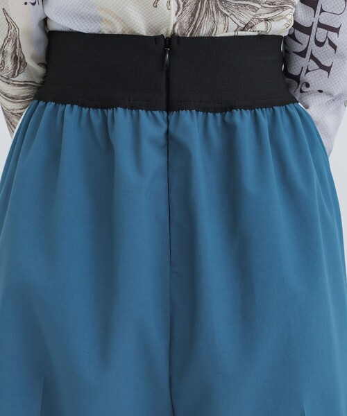 STUDIOUS(ステュディオス)の「【STUDIOUS/ステュディオス】ワイドレッグトラックパンツ(その他パンツ・レディース・ネイビー/ダークグレー/ブルー・1/2)」の8枚目の写真