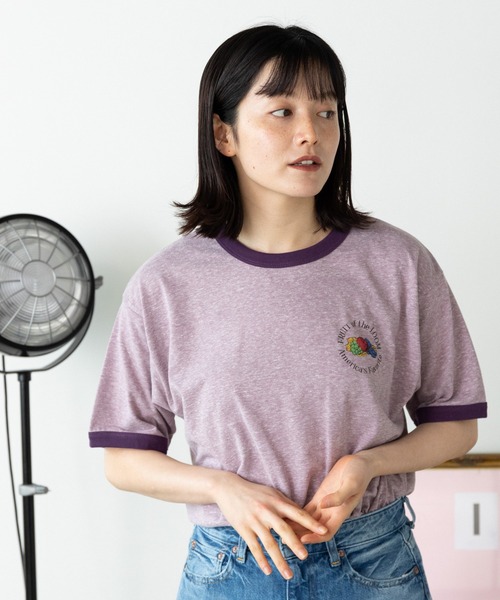 FRUIT OF THE LOOM/フルーツオブザルーム リンガーTシャツ2（T