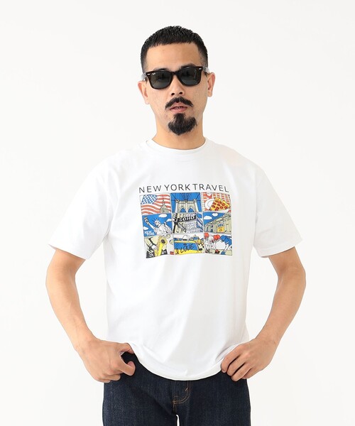 BEAMS PLUS（ビームスプラス）の「SCREEN STARS × BEAMS PLUS / 別注 T-shirts（Tシャツ/カットソー・メンズ・ホワイト/チャコールグレー/シルバー・XL/L/S/M）」の6枚目の写真