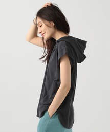 BAYFLOW | [体型カバーが叶う♪]ノースリーブフーディー(Tシャツ/カットソー)