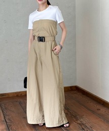 オールインワン ベアトップ サロペット」に該当するファッション通販