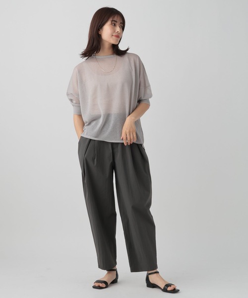 Elura（エルーラ）の「タフタカーブパンツ/106549（その他パンツ・レディース・カーキ/チャコールグレー・FREE）」の18枚目の写真