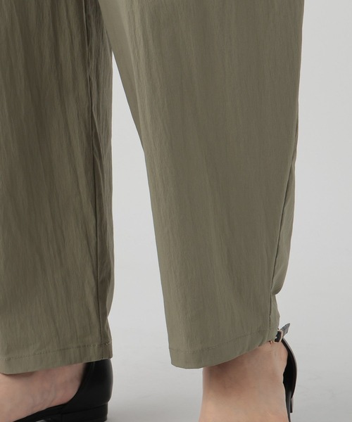 Elura（エルーラ）の「タフタカーブパンツ/106549（その他パンツ・レディース・カーキ/チャコールグレー・FREE）」の9枚目の写真