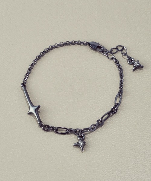 GOLDY（ゴールディ）の「トゥインクル モチーフ ブレスレット（ブレスレット・レディース・シルバー/ガンメタ/ゴールド・FREE）」の5枚目の写真