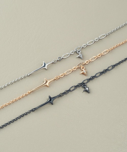 GOLDY（ゴールディ）の「トゥインクル モチーフ ブレスレット（ブレスレット・レディース・シルバー/ガンメタ/ゴールド・FREE）」の9枚目の写真