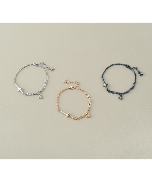 GOLDY（ゴールディ）の「トゥインクル モチーフ ブレスレット（ブレスレット・レディース・シルバー/ガンメタ/ゴールド・FREE）」の10枚目の写真