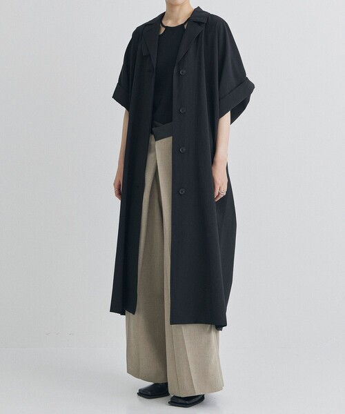 ミューラル MURRAL 24SS Ivy halfsleeve top ハーフスリーブトップ 2410305 ベージュ サイズ：1 Ivy halfsleeve top (Greige)