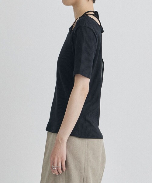 ミューラル MURRAL 24SS Ivy halfsleeve top ハーフスリーブトップ 2410305 ベージュ サイズ：1 MURRAL（ミューラル）の「【MURRAL/ミューラル】Ivy halfsleeve