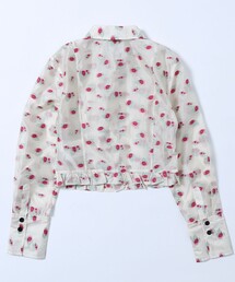 GANNI（ガニー）の「GANNI/ガニ― Organza Jacquard shirts