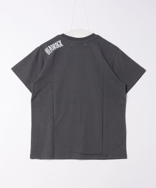 HEAD ROCK(ヘッドロック)の「HEADROCK/ヘッドロック 半袖Tシャツ(大人)(Tシャツ/カットソー・メンズ・スミクロ/オートミール/ネイビー・165/175/185)」の4枚目の写真
