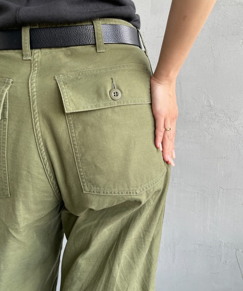 THE SHINZONE（ザ　シンゾーン）の「[THE SHINZONE/ザ シンゾーン] ワンウォッシュ ワイドベイカーパンツ（その他パンツ・レディース・カーキ・34/32）」の17枚目の写真