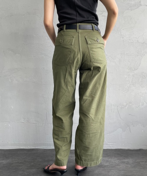 THE SHINZONE（ザ　シンゾーン）の「[THE SHINZONE/ザ シンゾーン] ワンウォッシュ ワイドベイカーパンツ（その他パンツ・レディース・カーキ・34/32）」の20枚目の写真