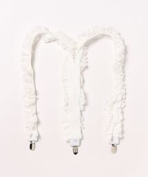 LOWRYS FARM（ローリーズファーム）の「コットンレースサスペンダー 129590（サスペンダー）」
