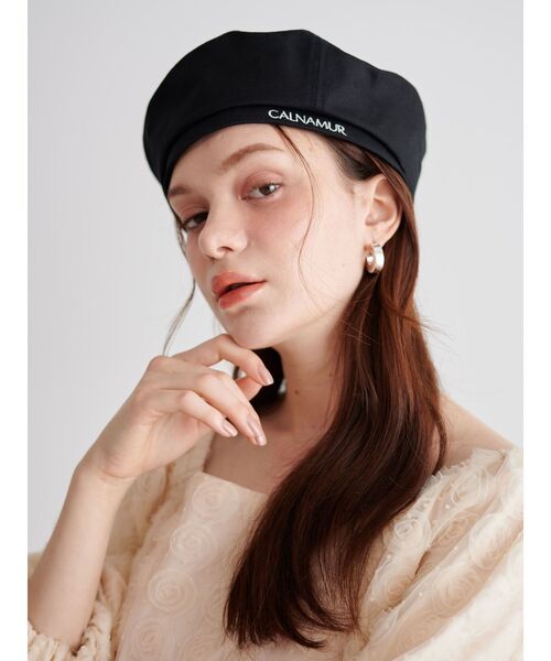 CHANELハンチング・ベレー帽/ブラック*値下しました*美品 【公式通販】