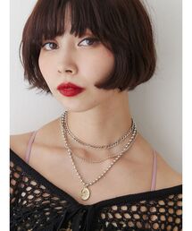 jouetie | ローズコインレイヤードネックレス(ネックレス)