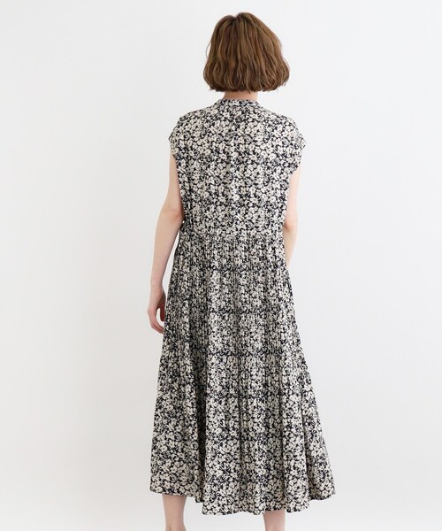 grove（グローブ）の「◆シャーリングプリーツワンピース（ワンピース・レディース・ネイビー/ブラック系/モスグリーン系・01/02/03/04/05）」の19枚目の写真