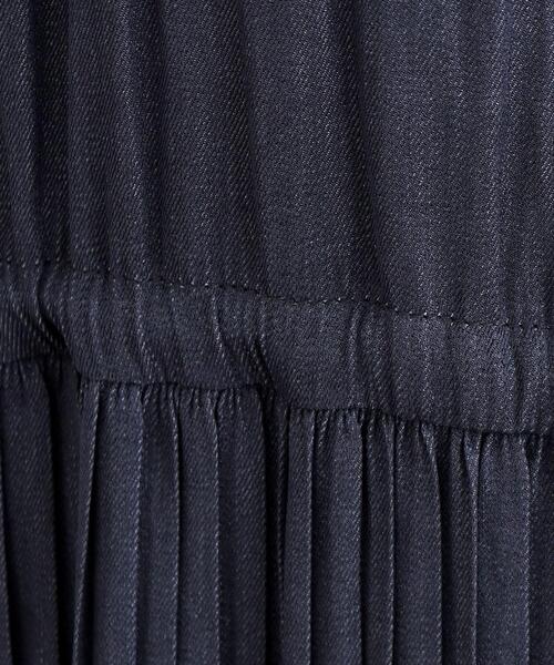 grove（グローブ）の「◆シャーリングプリーツワンピース（ワンピース・レディース・ネイビー/ブラック系/モスグリーン系・01/02/03/04/05）」の10枚目の写真