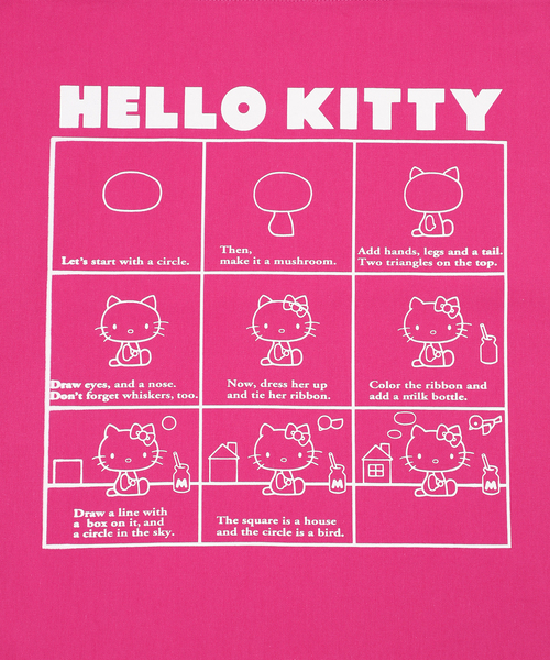 sanrio(サンリオ)の「Hello Kitty/ハローキティ 別注 トートバッグ2(トートバッグ・レディース・ピンク/ブラック/ホワイト・FREE)」の17枚目の写真