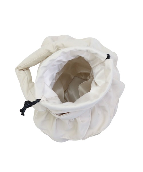 COLDE (コルデ)の「ナイロンフリル2way巾着ショルダーバッグ(ショルダーバッグ・レディース・サックスブルー/アイボリー/モカ/ブラック・FREE)」の22枚目の写真