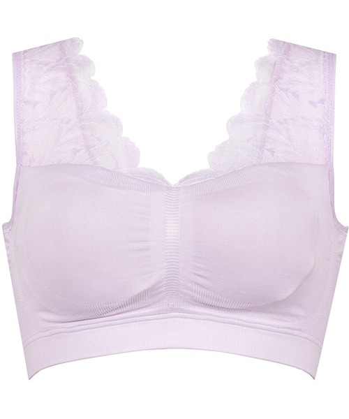 WING（ウイング）の「「ナイトアップブラ ルーム」　ブラジャー（ナイトブラ・レディース・ブルー/ブラック/サンドベージュ/ピンク/パープル/ナチュラル・M/LL/3L/L）」の11枚目の写真