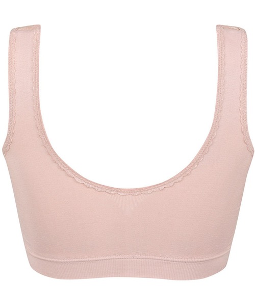 WING（ウイング）の「「ナイトアップブラ ルーム」　ブラジャー（ナイトブラ・レディース・ブルー/ブラック/サンドベージュ/ピンク/パープル/ナチュラル・M/LL/3L/L）」の8枚目の写真