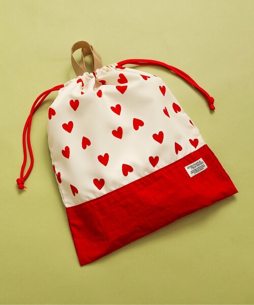 BREEZE（ブリーズ）の「巾着(Lサイズ)（ポーチ・キッズ・ラベンダー/レッド/ブラック/ブルー・LARGE）」の2枚目の写真