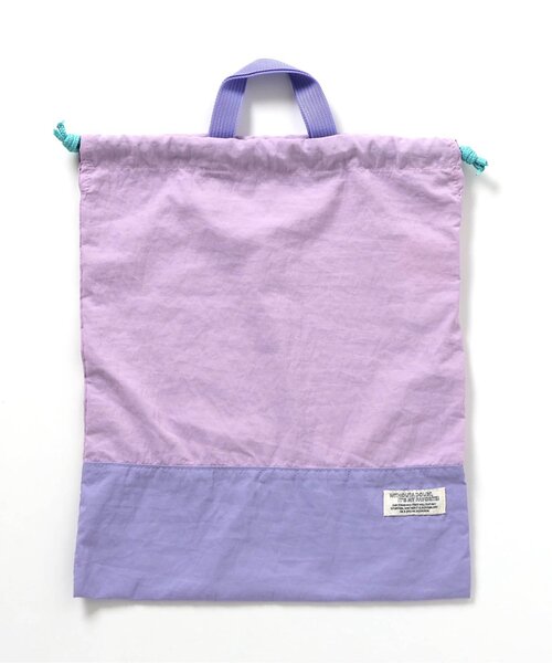 BREEZE（ブリーズ）の「巾着(Lサイズ)（ポーチ・キッズ・ラベンダー/レッド/ブラック/ブルー・LARGE）」の8枚目の写真