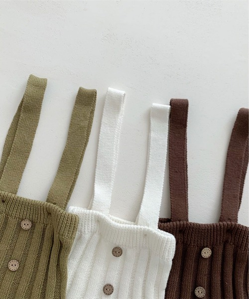 Bambin（ボンバン）の「【 Bambin / ボンバン 】 ワイドリブ ニット