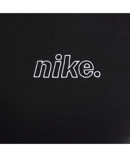 NIKE（ナイキ）の「ナイキ NIKE ナイキ  NSW リブ クロップ タンク トップ OPP1（タンクトップ・レディース・ブラック/グレー/ピンク・M/L）」の5枚目の写真