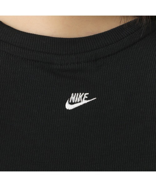 NIKE（ナイキ）の「ナイキ NIKE ナイキ  NSW リブ クロップ タンク トップ OPP1（タンクトップ・レディース・ブラック/グレー/ピンク・M/L）」の7枚目の写真