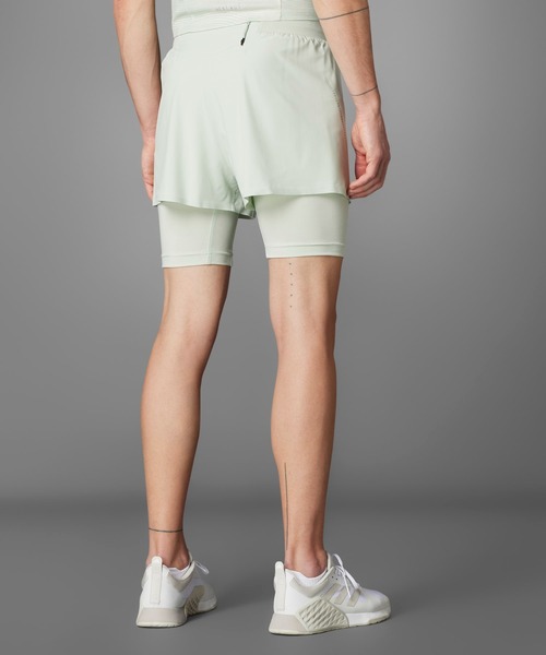 adidas（アディダス）の「HEAT. RDY 2 in 1 HIITショーツ