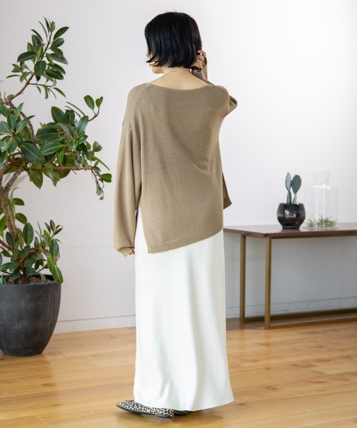 ストレッチサテンスカート2 133636（スカート）｜LEPSIM（レプシィム