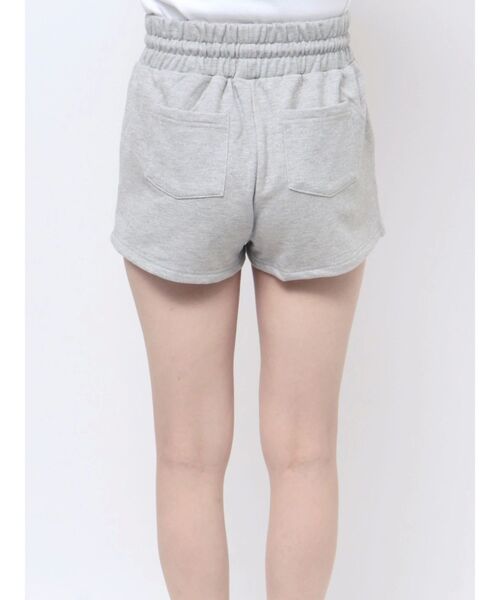 GYDA（ジェイダ）の「ラインストーンGYDAラメショートパンツ【SETUP着用可】（その他パンツ・レディース・ライトグレー/ブラック・FREE）」の10枚目の写真