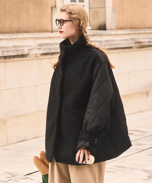 ネプラ　シャギーコート モヘヤシャギーコクーンコート(その他のコート・ブルゾン) | Sybilla