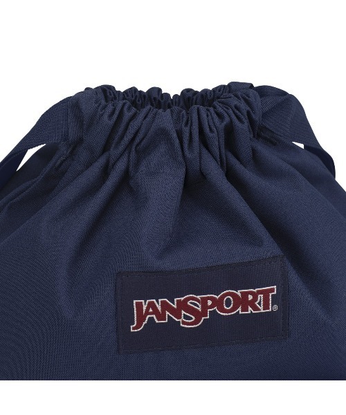 JANSPORT(ジャンスポーツ)の「JANSPORT DRAW SACK(ジャンスポーツ ドローサック)(バックパック/リュック・レディース・ブラック/ネイビー/レッド系・FREE)」の12枚目の写真
