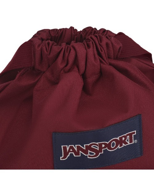 JANSPORT(ジャンスポーツ)の「JANSPORT DRAW SACK(ジャンスポーツ ドローサック)(バックパック/リュック・レディース・ブラック/ネイビー/レッド系・FREE)」の17枚目の写真