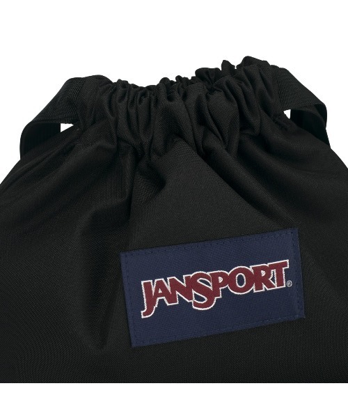 JANSPORT(ジャンスポーツ)の「JANSPORT DRAW SACK(ジャンスポーツ ドローサック)(バックパック/リュック・レディース・ブラック/ネイビー/レッド系・FREE)」の6枚目の写真