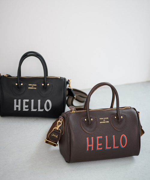 FRAMeWORK（フレームワーク）の「YOUNG＆OLSEN 別注 HELLO ストラップ