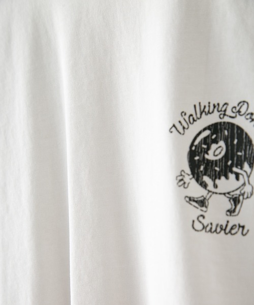 LB/S （エルビーエス）の「【SAVIER/サビアー】 ルーズフィットラグランロンT（Tシャツ/カットソー・メンズ・ブラック/ネイビー・MEDIUM/LARGE）」の20枚目の写真