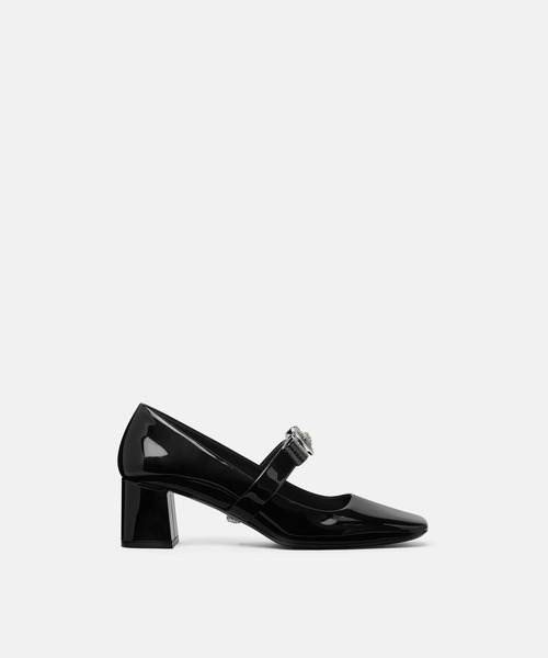 VERSACE（ヴェルサーチ）の「ジャンニ リボンブロック パンプス