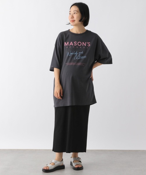 セール】【産前・産後対応】マタニティ／リブナロースカート 133328