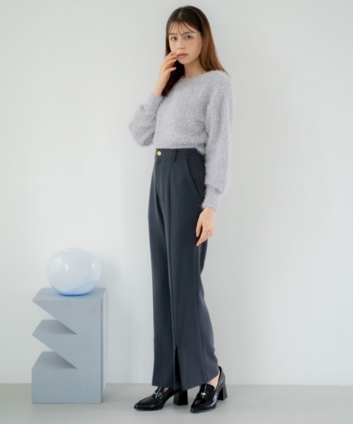 NOELA(ノエラ)の「セミフレア2WAYパンツ(その他パンツ・レディース・モカ/オフホワイト/チャコールグレー・S/M)」の17枚目の写真
