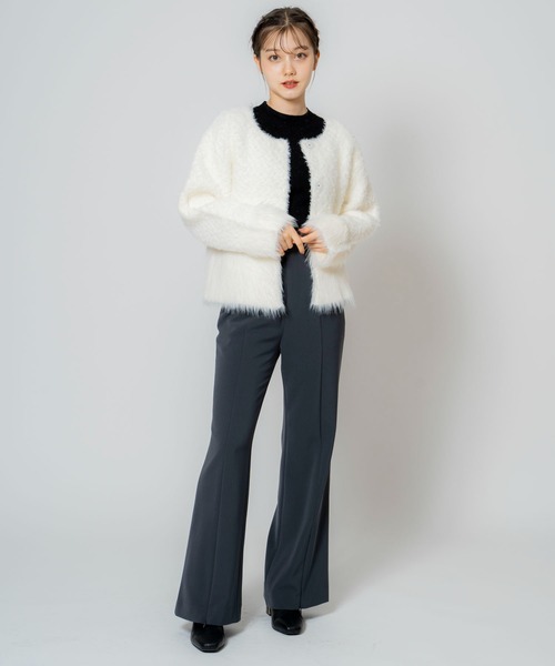 NOELA(ノエラ)の「セミフレア2WAYパンツ(その他パンツ・レディース・モカ/オフホワイト/チャコールグレー・S/M)」の19枚目の写真