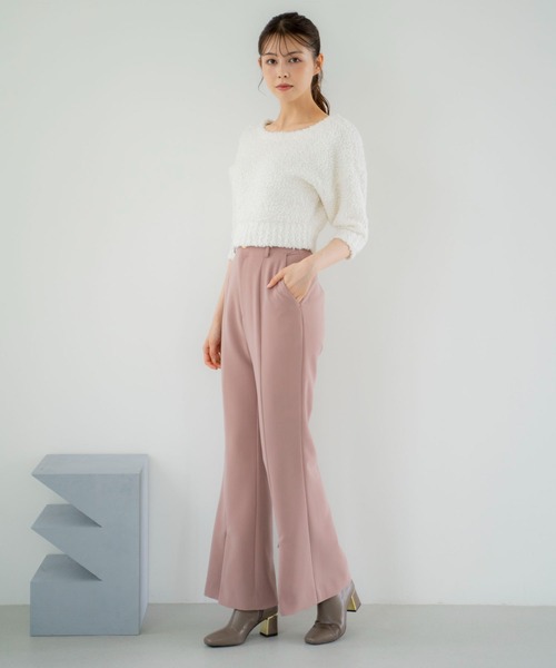 NOELA(ノエラ)の「セミフレア2WAYパンツ(その他パンツ・レディース・モカ/オフホワイト/チャコールグレー・S/M)」の21枚目の写真