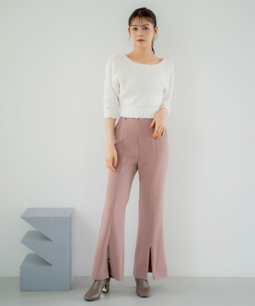 NOELA(ノエラ)の「セミフレア2WAYパンツ(その他パンツ・レディース・モカ/オフホワイト/チャコールグレー・S/M)」の22枚目の写真